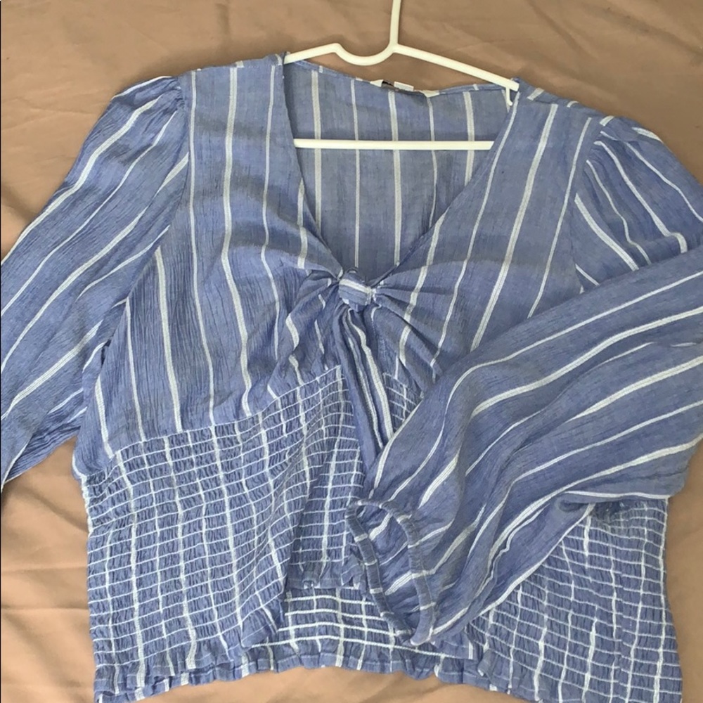 stripped blouse